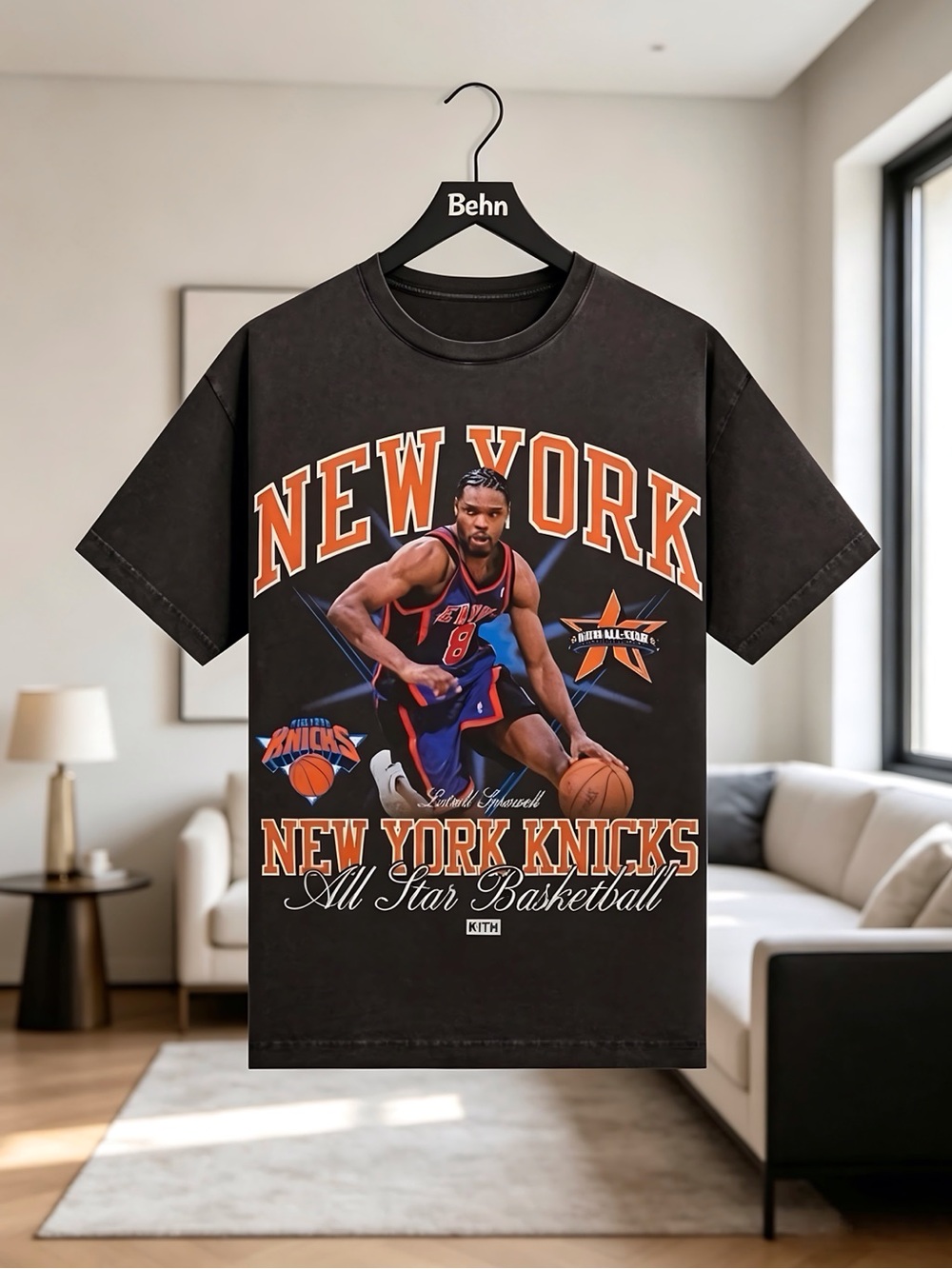 Kith for NBA All-Star New York Knicks Latrell Sprewell Vintage Tee